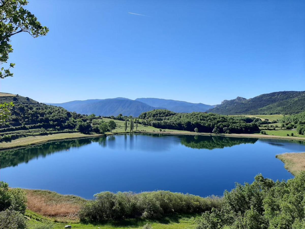L'Estisora De Casa Hereu Villa Montcortes Bagian luar foto